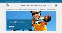 Desktop Screenshot of nettbutikk.tryggtrafikk.no